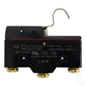Micro Switch, 3 Terminal, E-Z-Go Marathon Electric 89-94 w/ Solid State Controller - Image 3