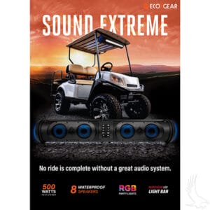 Sound Extreme Soundbar, Four Speaker, 500W, Dual Woofers and RGB Lights - Image 3