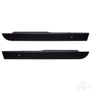Rocker Panel, Black Powder Coated, E-Z-Go RXV 08+ - Image 4