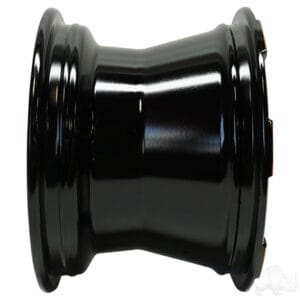 RHOX Vegas, Black w/ Orange w/ Center Cap, 10x7 ET-25 - Image 5