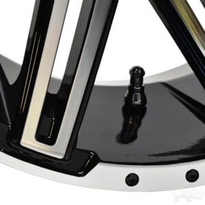 RHOX RX275, Machined Gloss Black, 14x7, ET-25 - Image 2