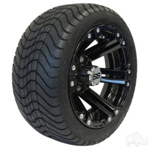 RHOX RX331, Black w/ Center Cap, 12x7 ET-25 - Image 3