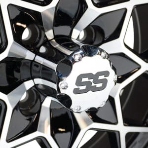 RHOX RX386, Machined Gloss Black, 14x7 ET-25 - Image 2