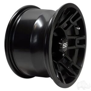 RHOX RX390, Matte Black, 12x7 ET-25 - Image 3