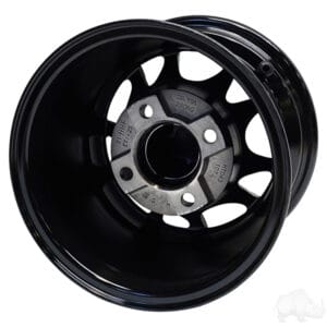 RHOX RX392, Gloss Black, 10x7 ET-25 - Image 2