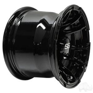 RHOX RX392, Gloss Black, 10x7 ET-25 - Image 3