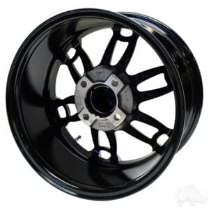 RHOX RX397, Gloss Black, 14x7 ET-25 - Image 2