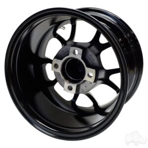 RHOX RX406, Gloss Black, 12x7 ET-25 - Image 2