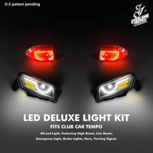 STEELENG Meteor LED DELUXE Light Kit for Club Car Tempo (12 Volt) - Image 2