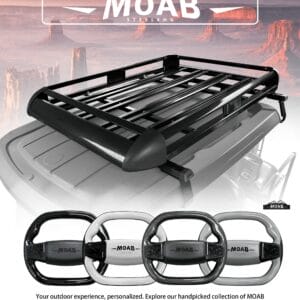 MOAB Luggage Rack – Club Car DS – Glossy Black - Image 3