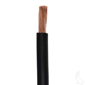 Battery Cable SET, Includes (3) 12" (2) 9" 4 gauge, Yamaha G14/G16 36V 94+ - Image 4