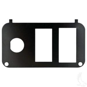 Console Plate, w/ Forward/Reverse Switch & Vertical State of Charge Meter, E-Z-Go PDS