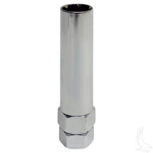 Lug Nut Set of 16, Hexagon Socket Key, Chrome, Standard 1/2"-20 - Image 2