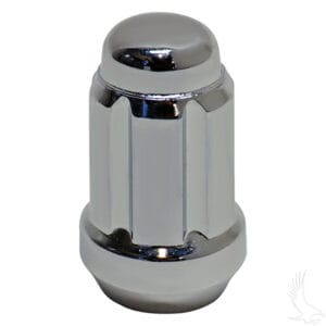 Lug Nut Set of 16, Hexagon Socket Key, Chrome, Standard 1/2"-20 - Image 3