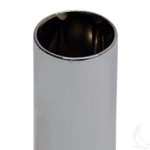 Lug Nut Set of 16, Hexagon Socket Key, Chrome, Standard 1/2"-20 - Image 4