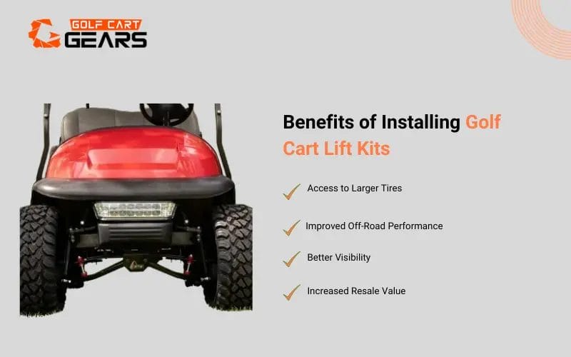 Benefits of Installing Golf Cart Lift Kits