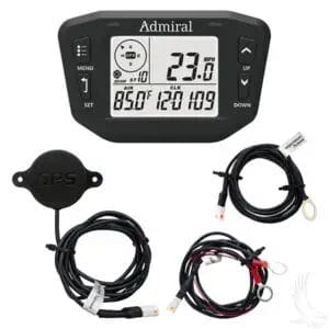 Admiral Digital GPS Multi-Function Speedo Golf Cart Meter